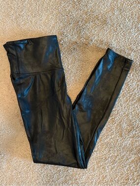 Spanx faux leather leggings